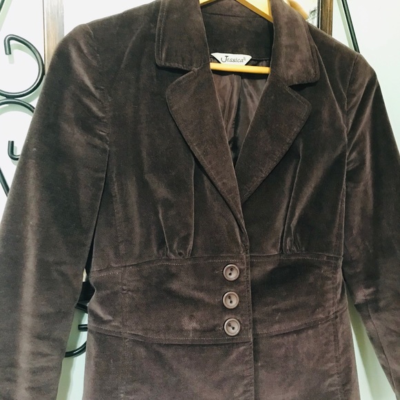 Crushed Velvet Blazer - Picture 2 of 5